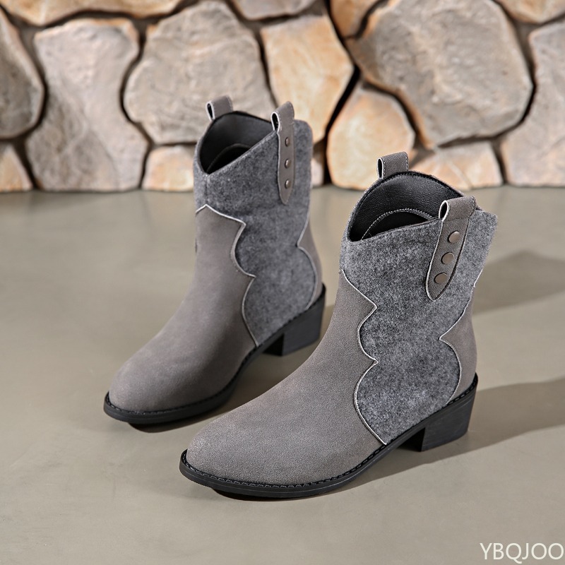 Women'S Accessories Trends 2025 - Elegante, minimalistische Damenstiefel, neue Herbst-Winter-modische, vielseitige