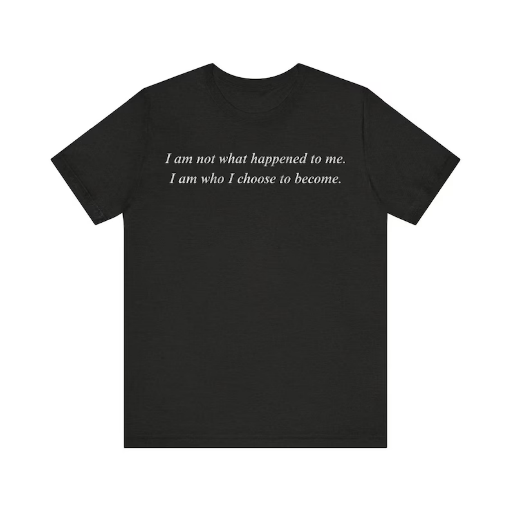 Women Accessories Quotes - Unisex-T-Shirt mit inspirierenden Zitaten und Schriftzug,