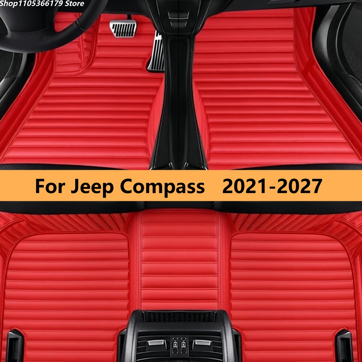 Women'S Jeep Accessories - Maßgefertigte Auto-Fußmatten für Jeep Compass 2021