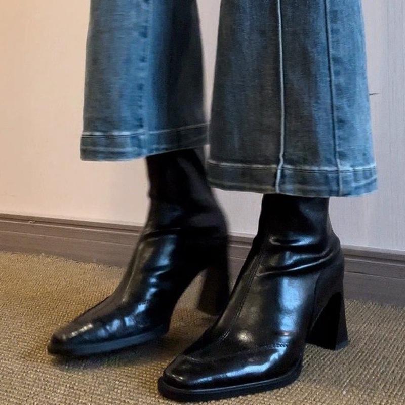 Women'S Accessories Trends 2025 - High Heels Damen Stiefeletten Mode klobige