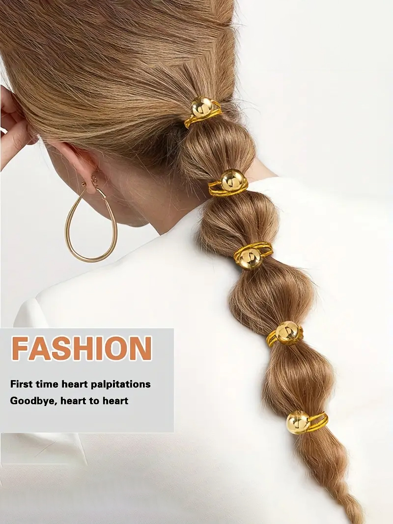 Wrap Ring Gold - 10 Stück einfaches goldenes und silbernes