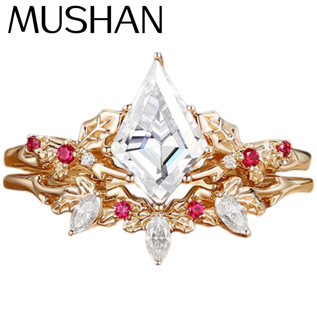 Wrap Ring Gold - MUSHAN Maßgefertigter Schmuck 925 Sterling Silber