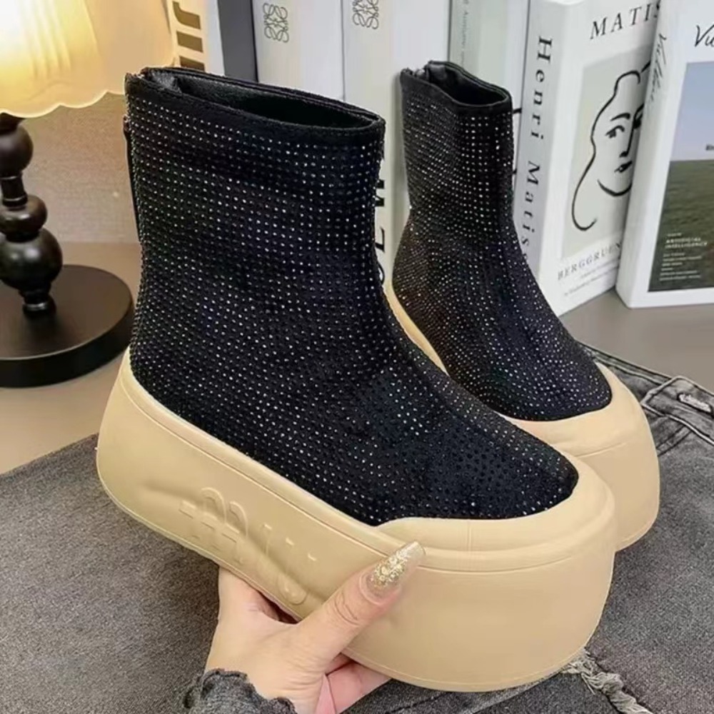 Luxus Strass Frau Booties Mode – Women'S Accessories Trends 2025 Bewertung und Preis
