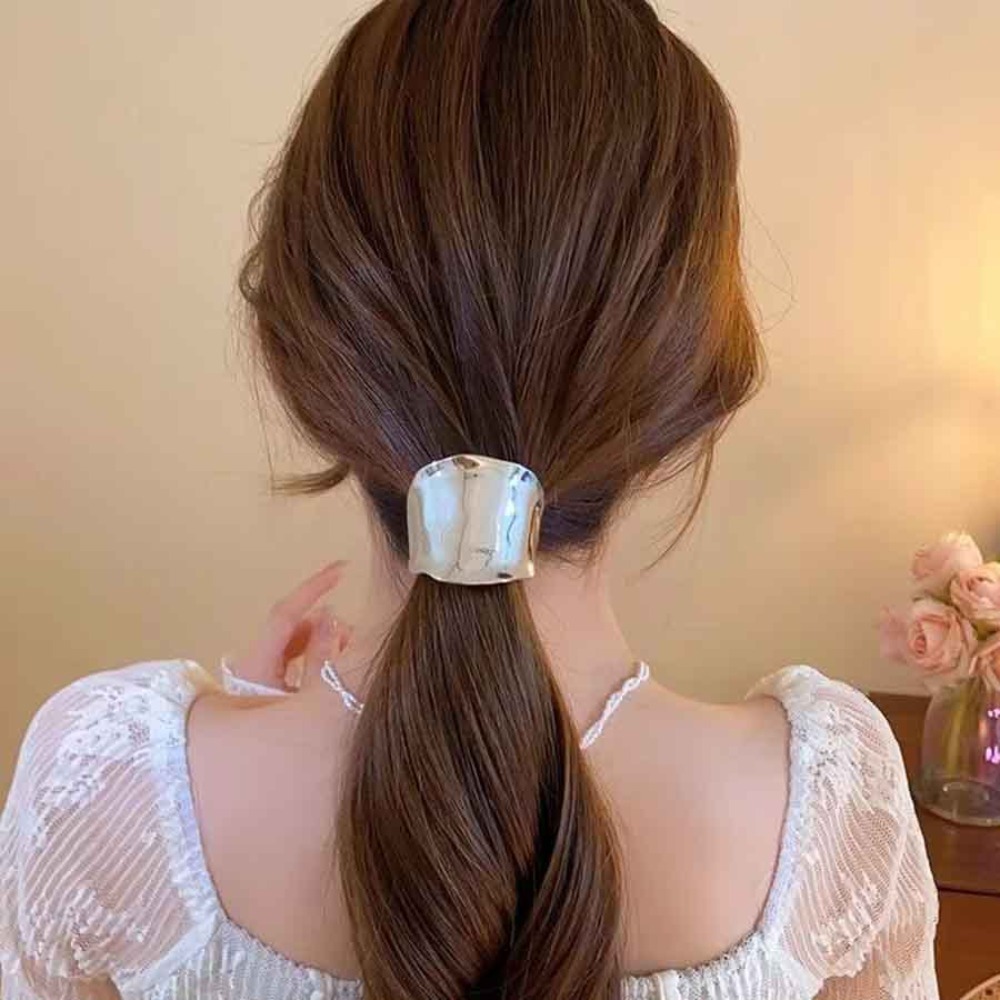 Einfacher Gold/Silber Unregelm – Wrap Ring Gold Bewertung und Preis