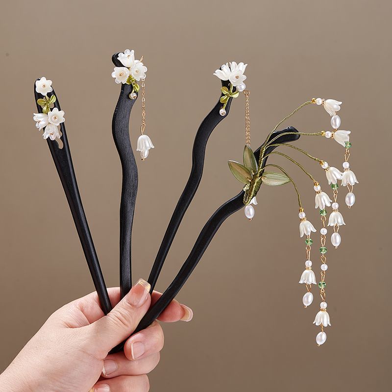 Holzblumen-Haarnadel im Vintag – Women Accessories Shop Bewertung und Preis