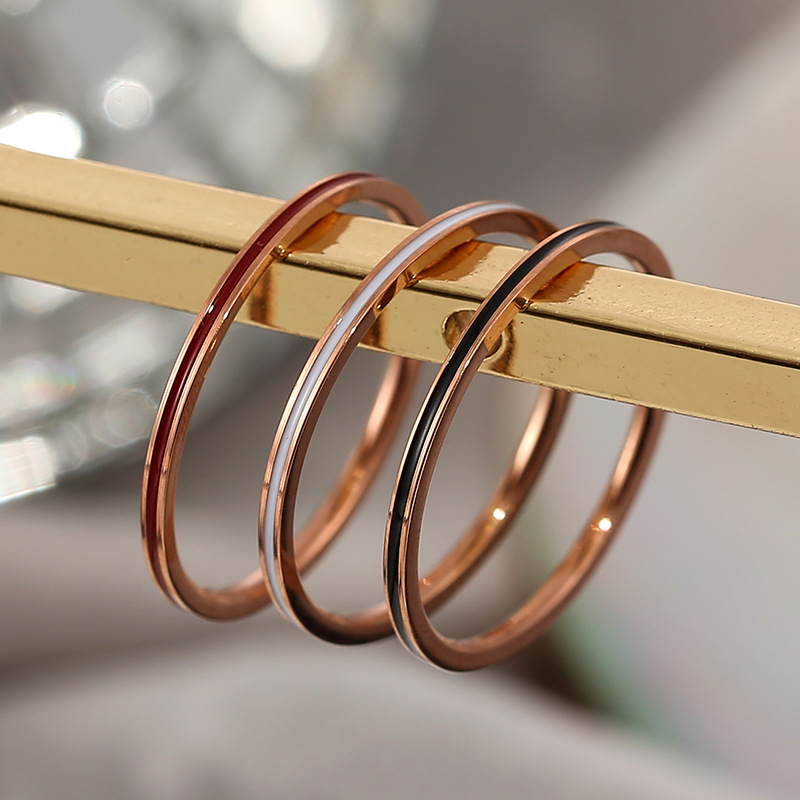Titan Stahl Rose Gold Farbe 1m – Wrap Ring Gold Bewertung und Preis