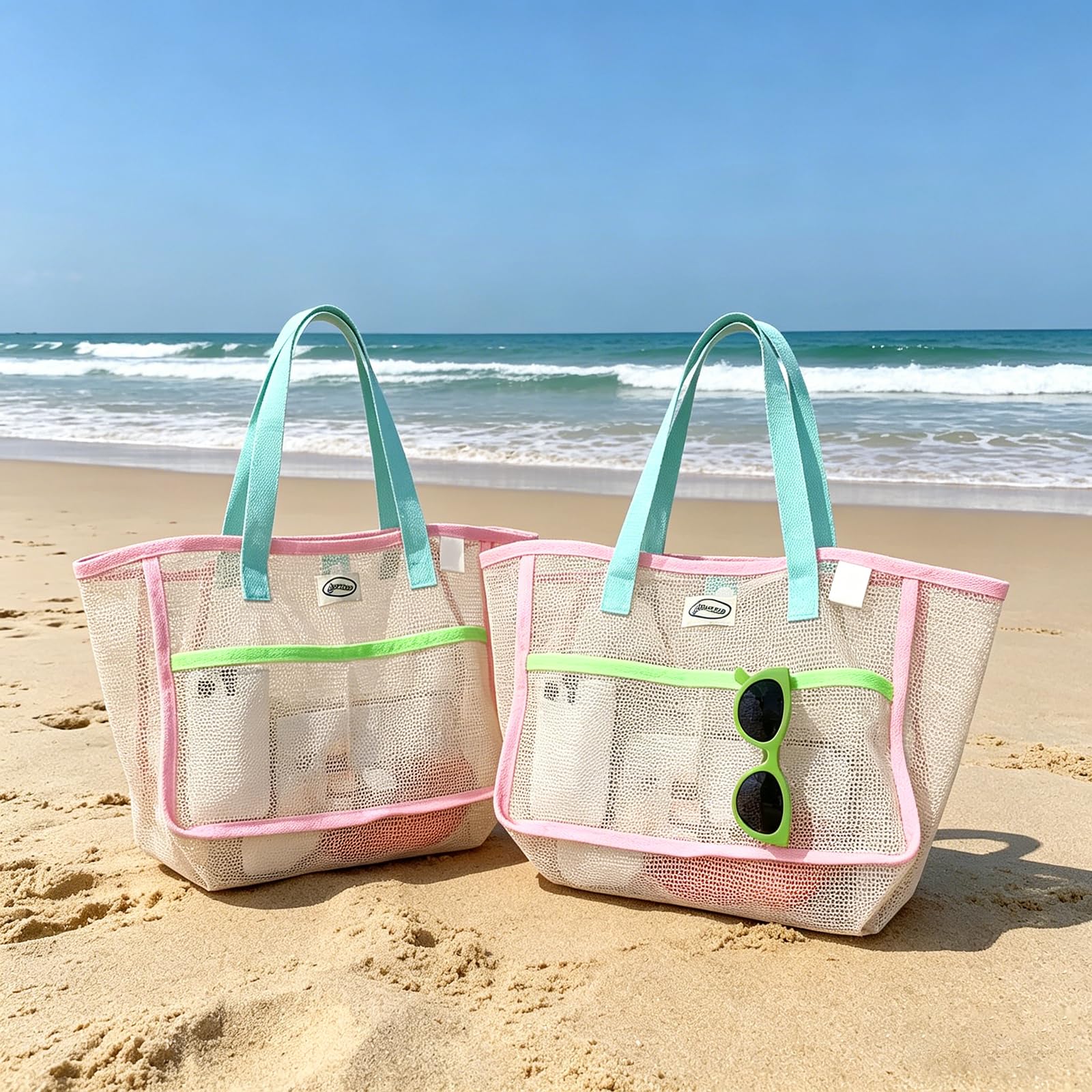 Strandtaschen für Frauen Bunte – Women Accessories Shop Bewertung und Preis