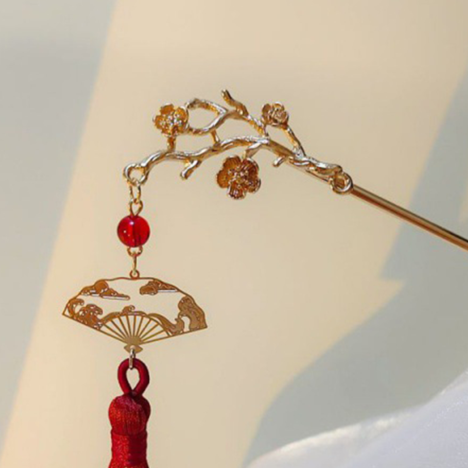Retro Blume Quaste Haarnadel F – Women Accessories Shop Bewertung und Preis