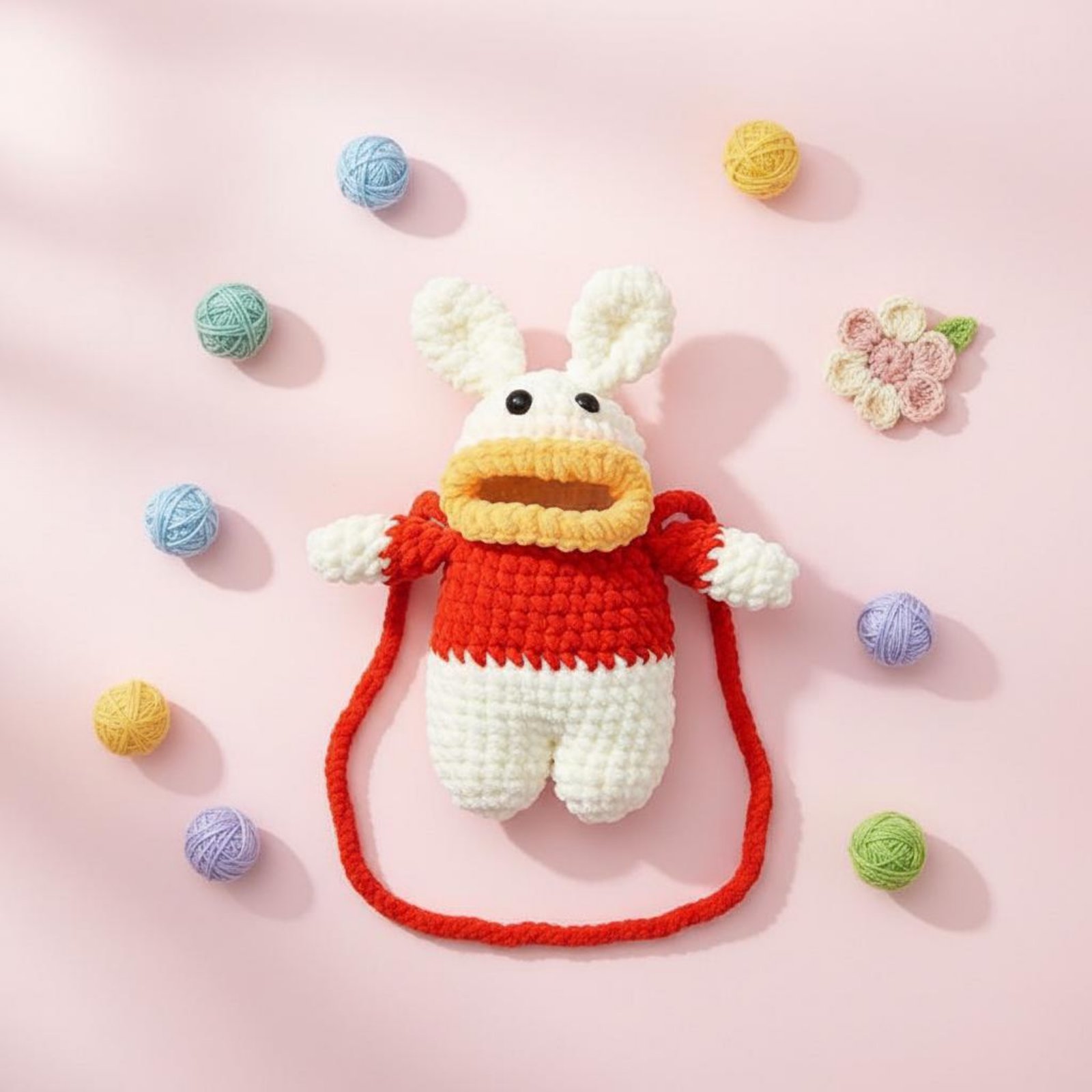 Gehäkelte Frosch-Handytasche,  – Women Accessories Shop Bewertung und Preis