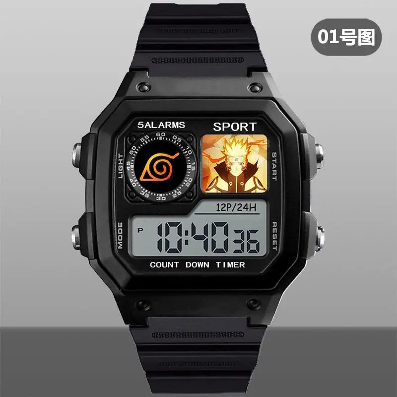 Naruto-Uhr Sasuke Obito Uchiha – Women Electronic Accessories Bewertung und Preis